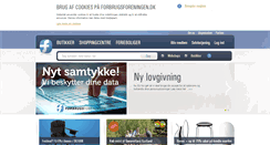 Desktop Screenshot of forbrugsforeningen.dk